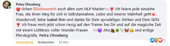 Feedback-Petra-Ohneberg